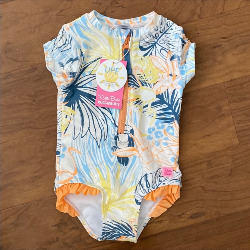 NEW Ruffle Butts Tropical Birds
